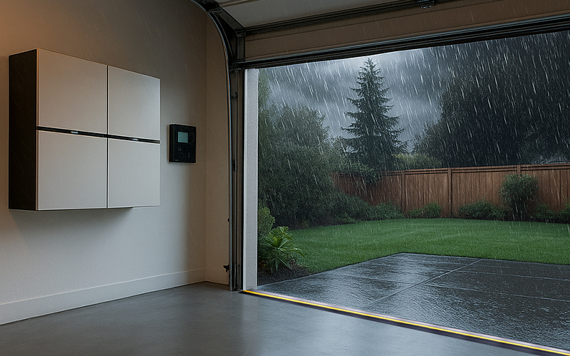 Barriera Dry – soglia garage